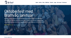 Desktop Screenshot of idhuset.no